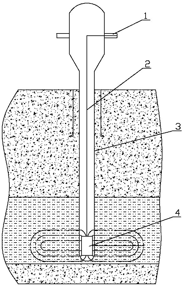 Pulse thickened-oil exploiting device and method for exploiting thickened oil by pulses