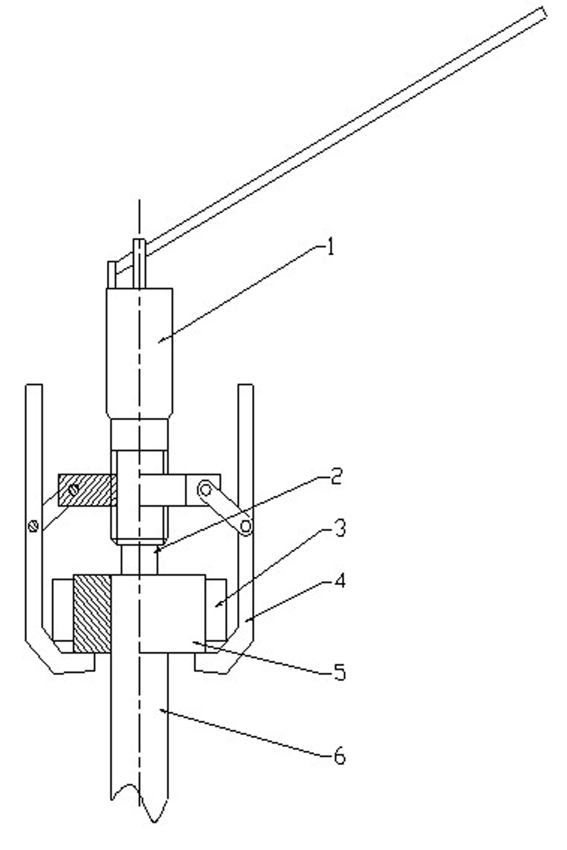 High frequency induction heating screw extractor