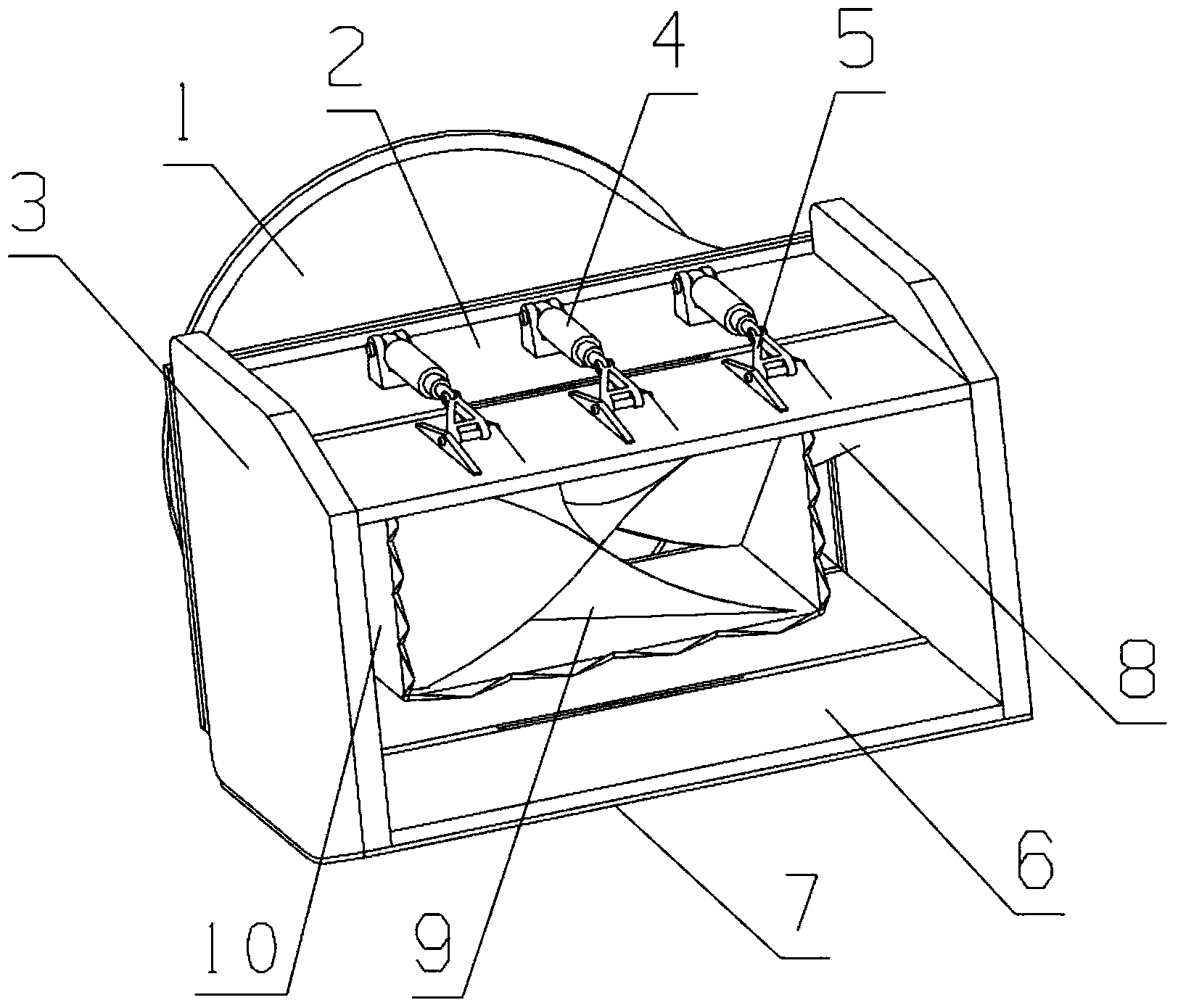 Novel two-dimensional adjustable contracting nozzle