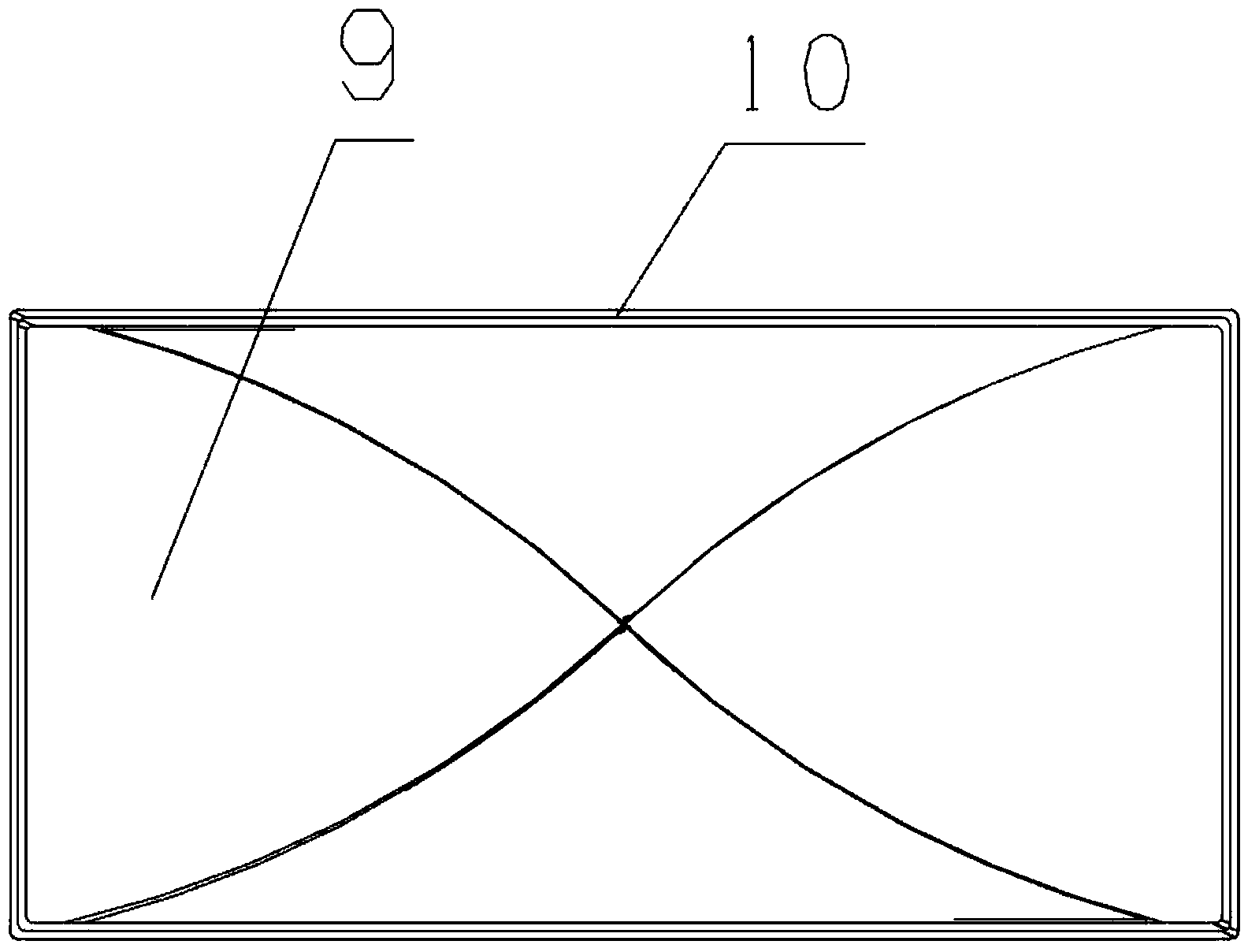 Novel two-dimensional adjustable contracting nozzle