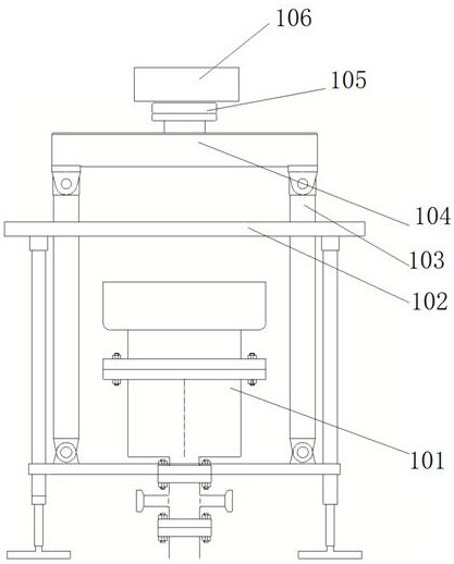 Rotary seal loading process and device for minor repair work