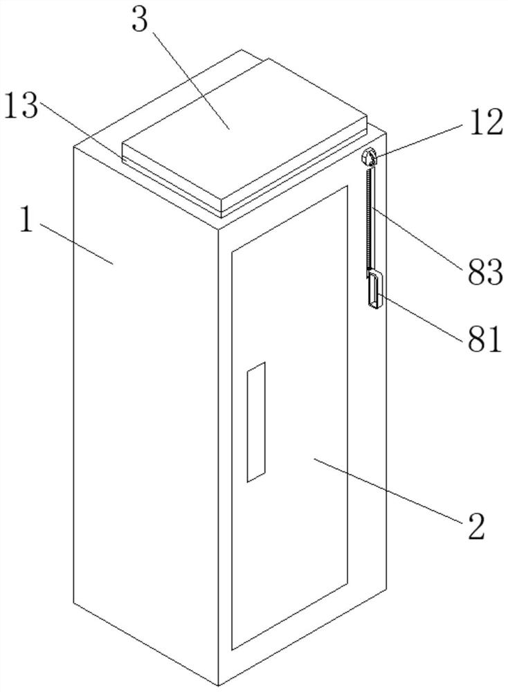 Insulated electric power cabinet