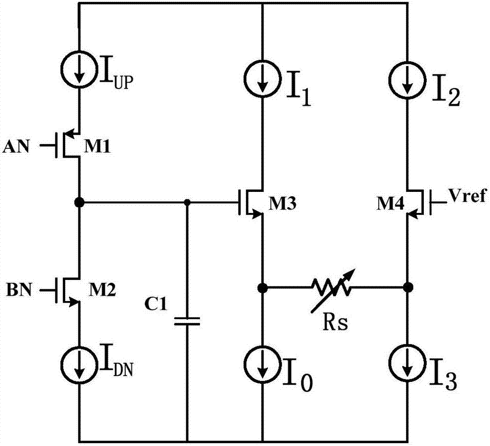 Baseline drift voltage correcting circuit used for internet access chip