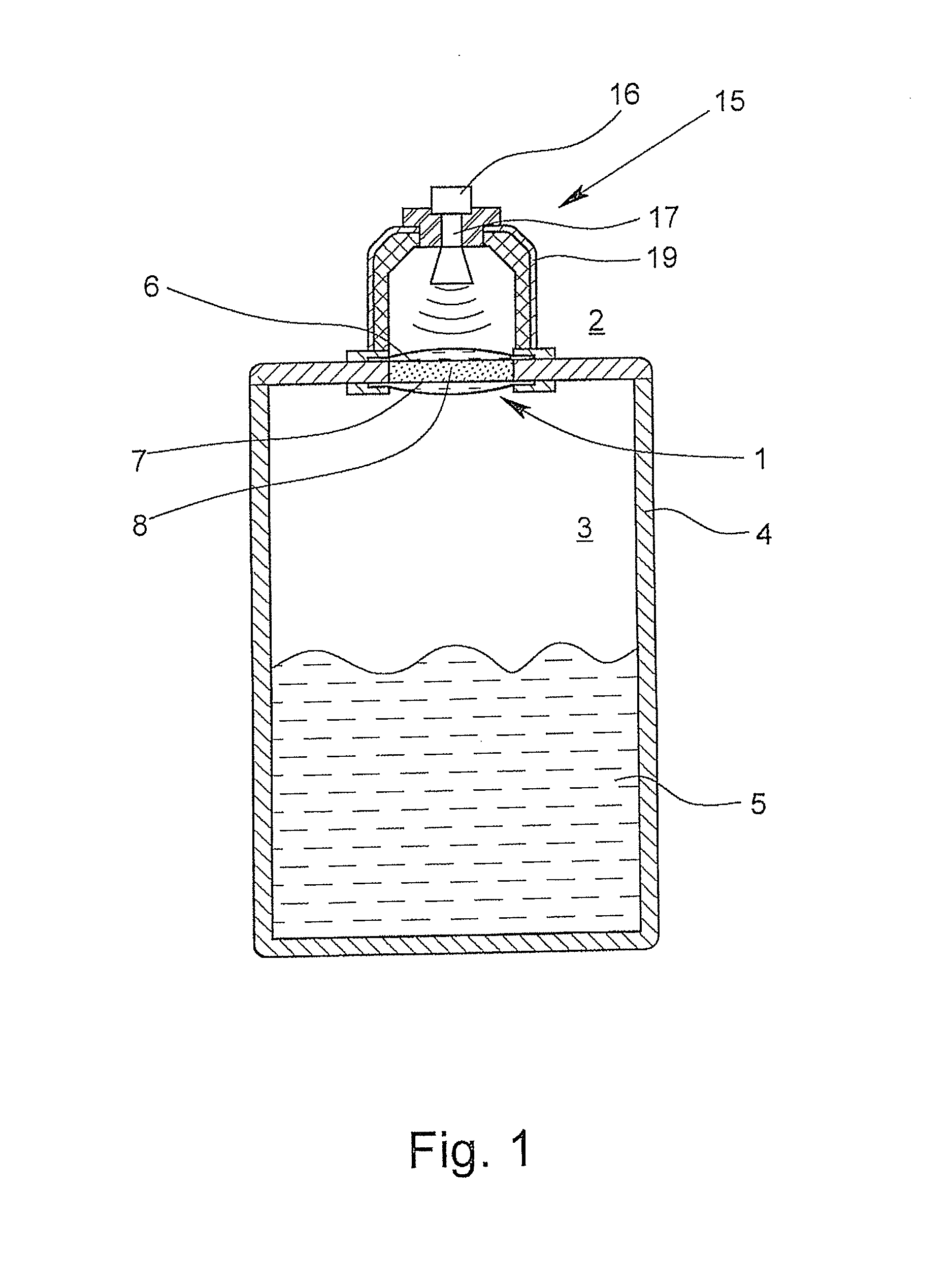 Microwave window and level-measuring system that works according to the radar principle