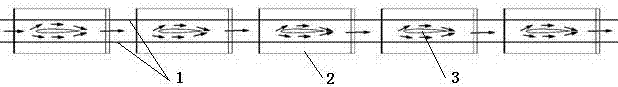 Wing heat tube type radiator structure for engineering vehicle