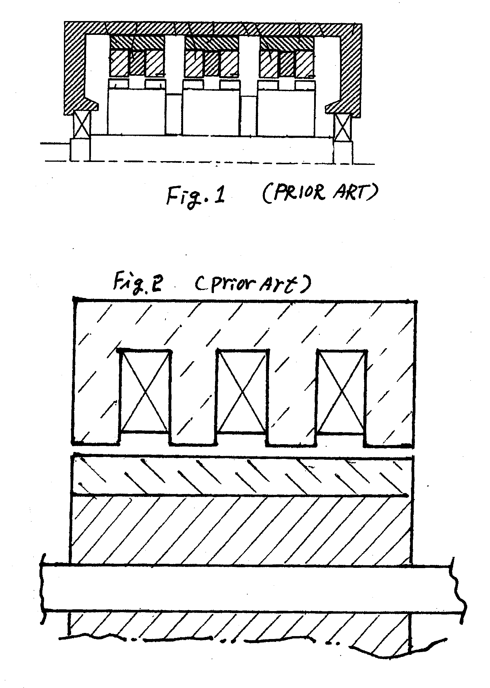 Transverse flux machine apparatus