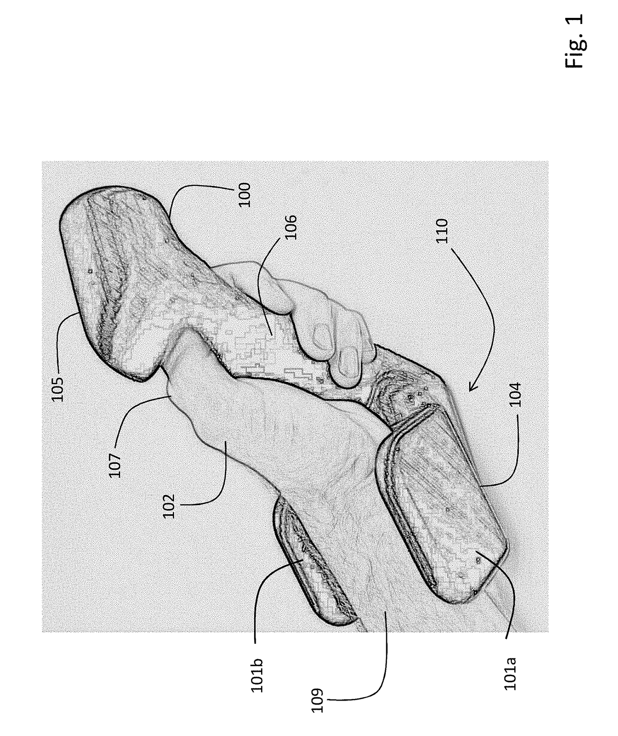 Handheld physiological sensor