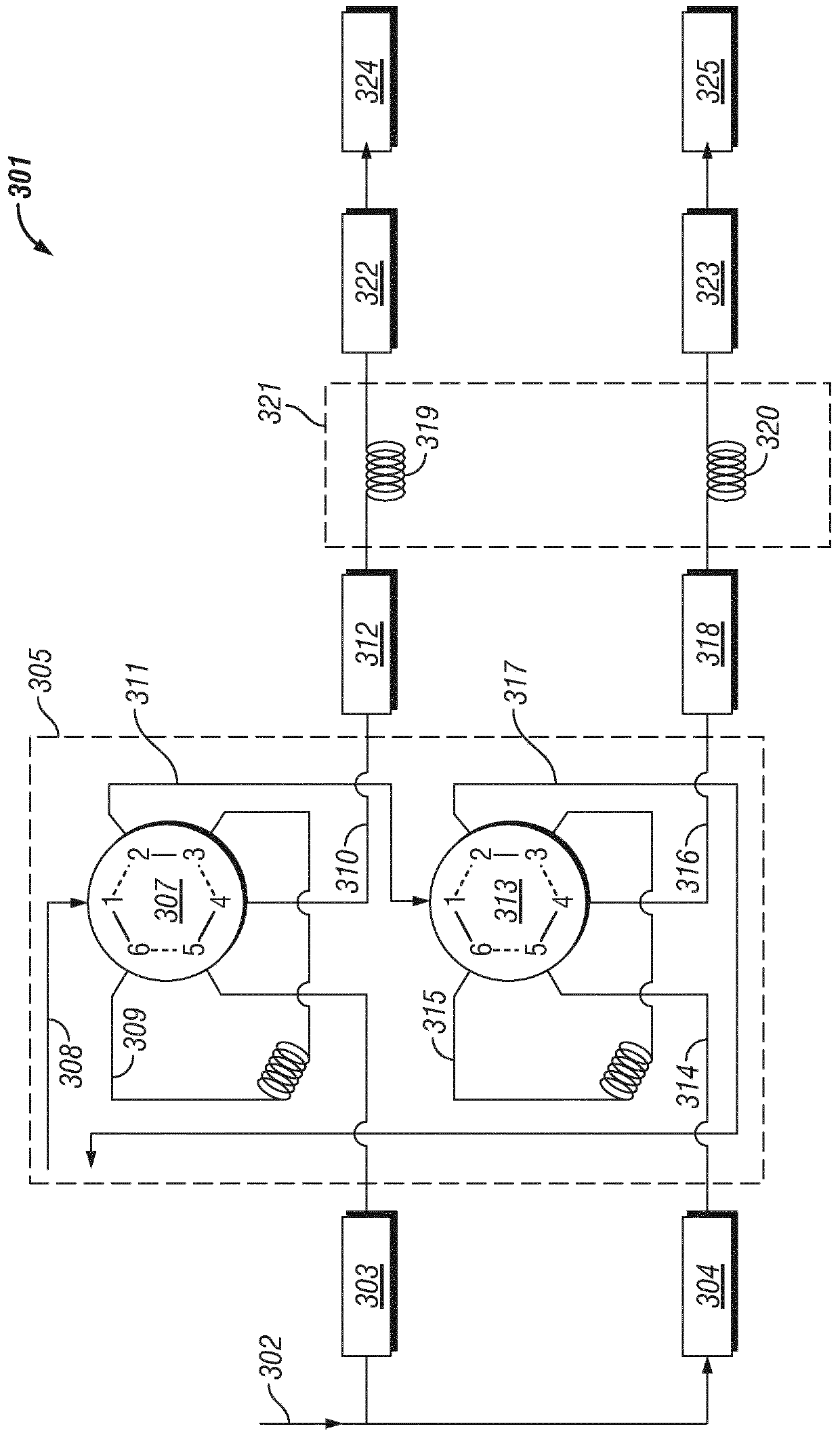 Method and apparatus for quantitatively analyzing gaseous process stream