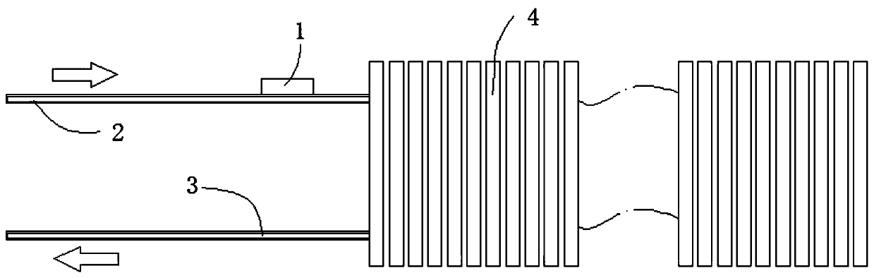 Heat distribution pipeline state parameter acquisition device based on semiconductor thermoelectric power generation