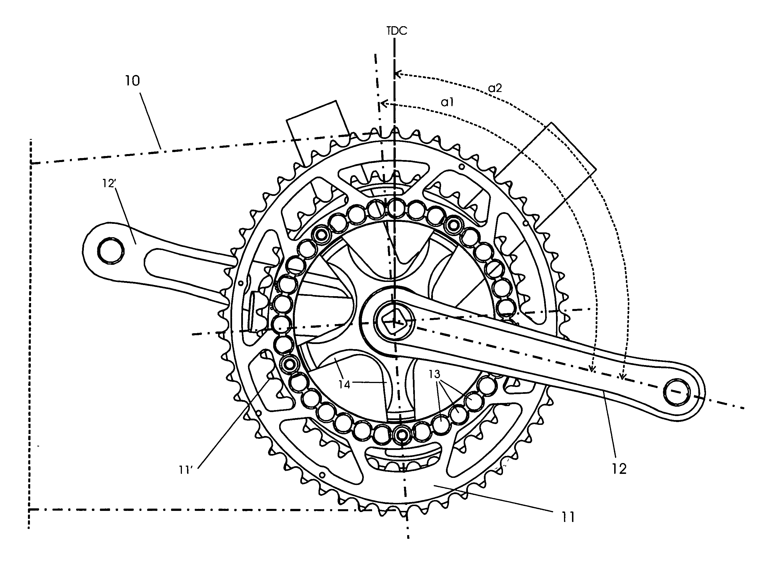 Ovoid chainrings for optimising conventional pedaling