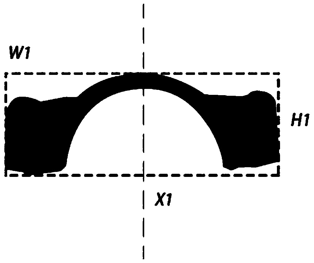 A method and system for detecting the broken side of the bearing saddle of a railway freight car