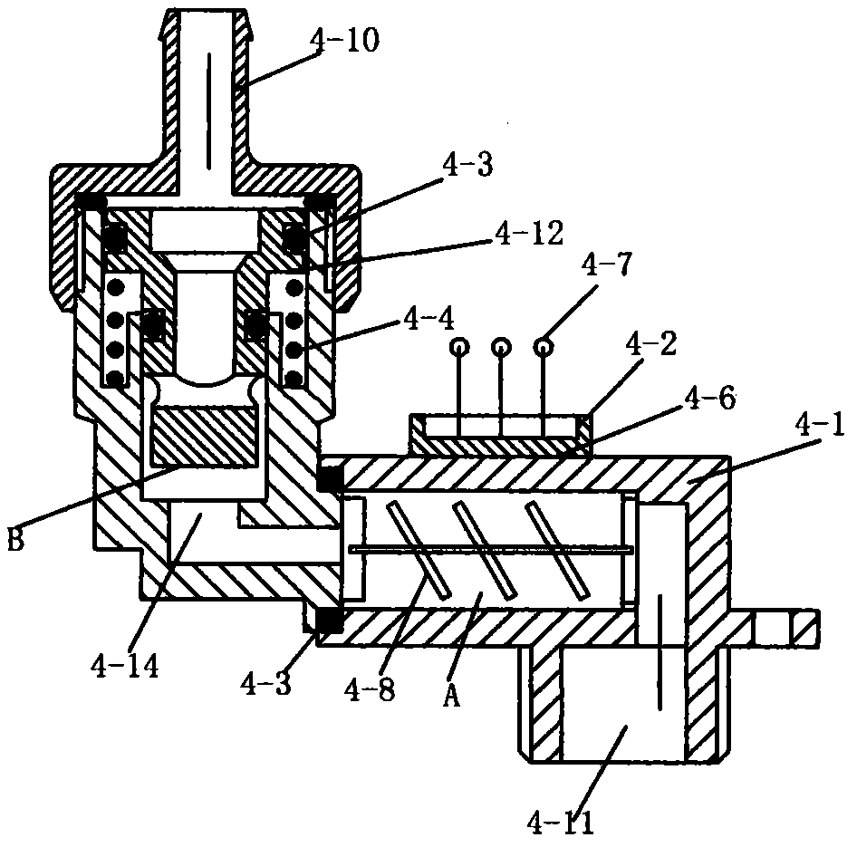 Semiconductor or optical energy-heated metal water tank electric boiler with pressure reducing function