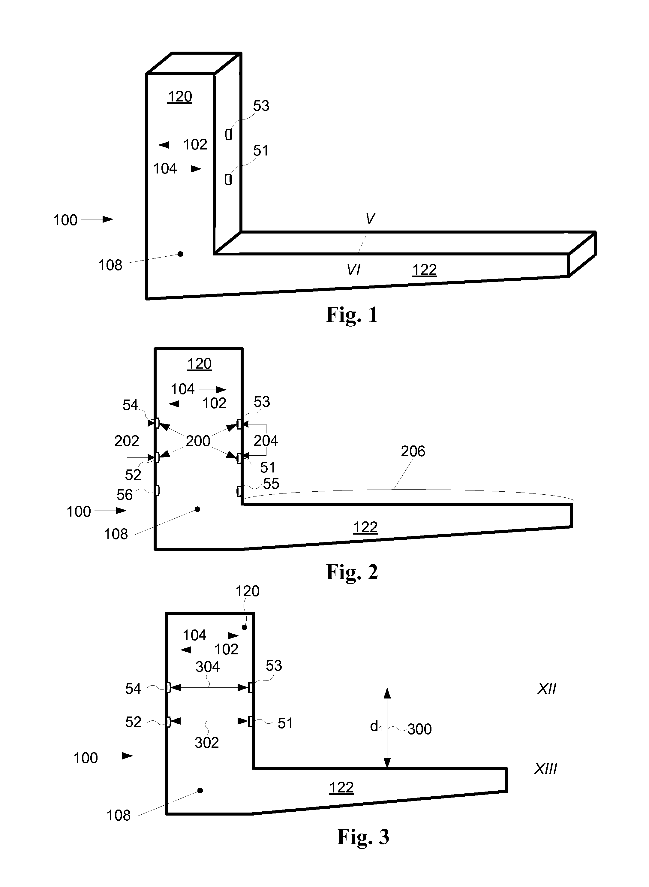 System and method to measure force or location on an l-beam