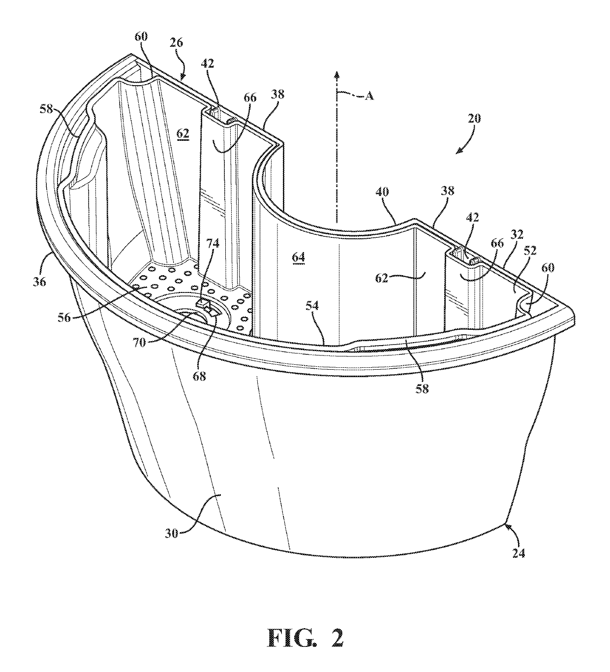 Pole and wall adaptable plant container assembly and bracket