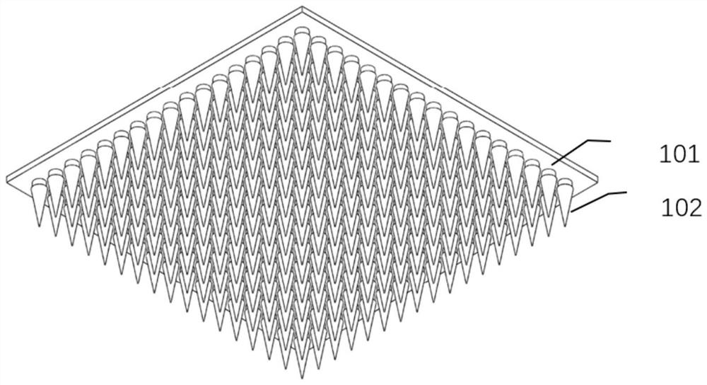 Soluble microneedle photodynamic therapy device