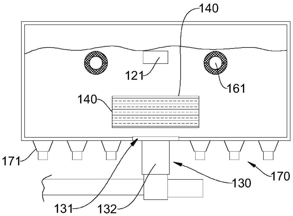 Food purification machine and terminal detection system