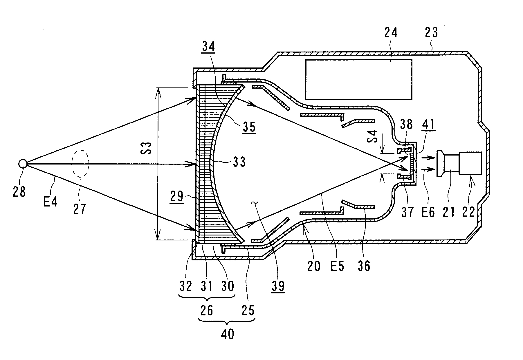 Color scintillator and image sensor