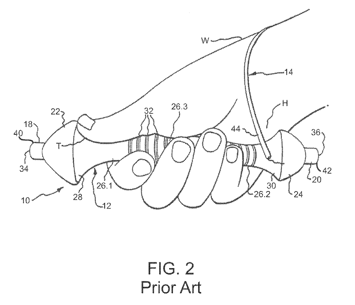 Hand weapon with rounded tips, hardened material, and holster