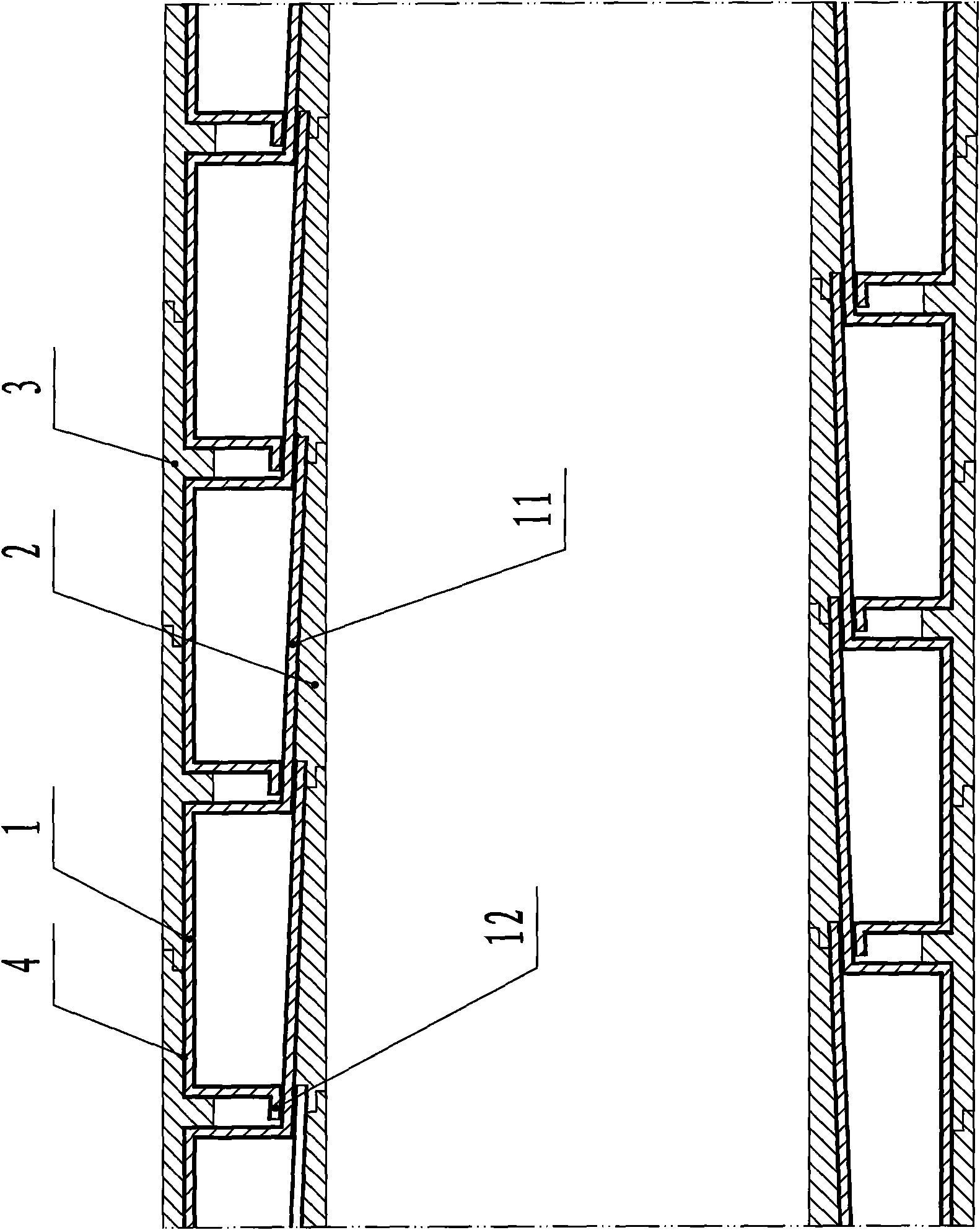 Steel-band reinforced steel plastic composite wound pipe