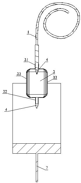 Medical sealed negative pressure drainage bag