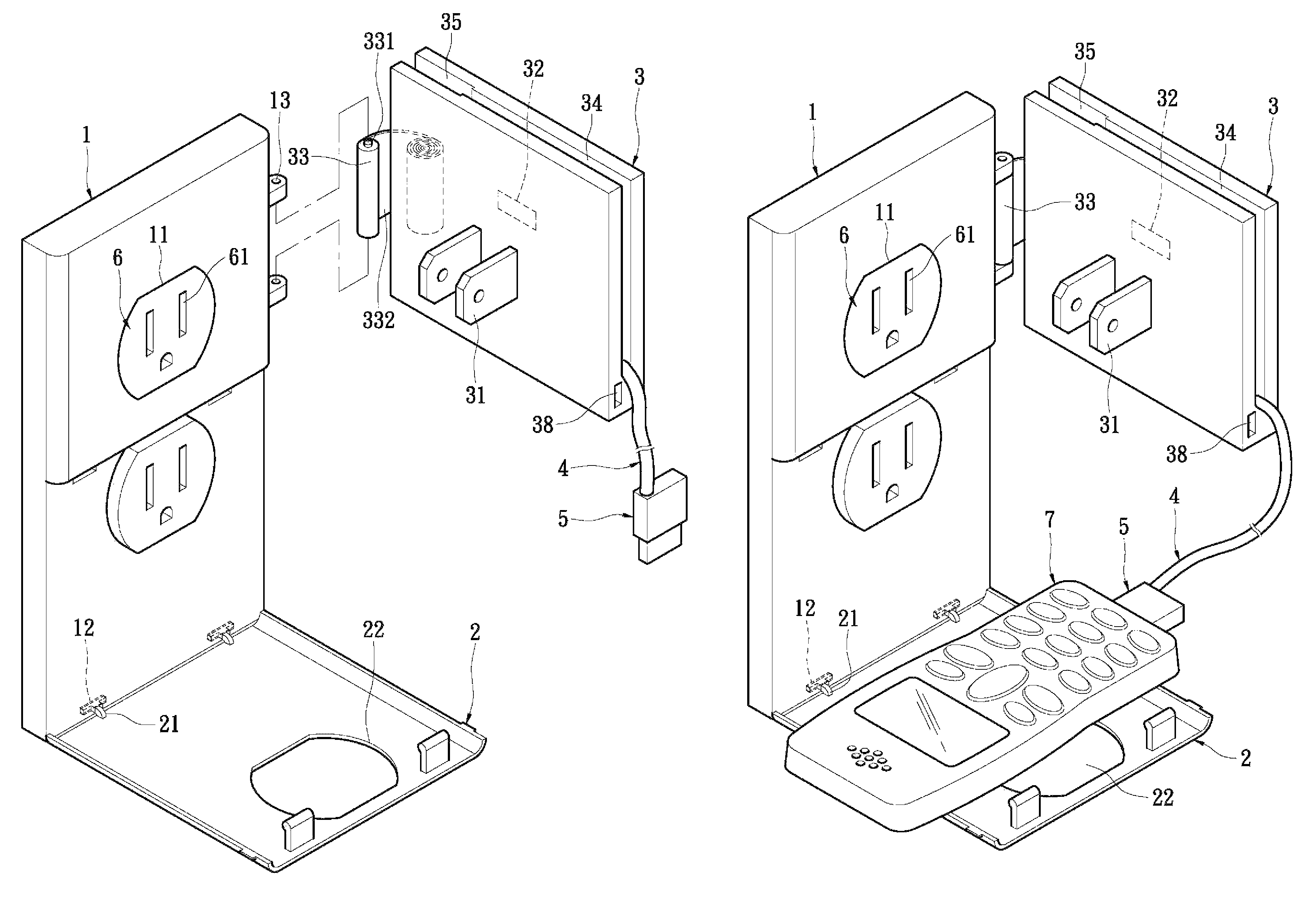 Charger and a combination structure