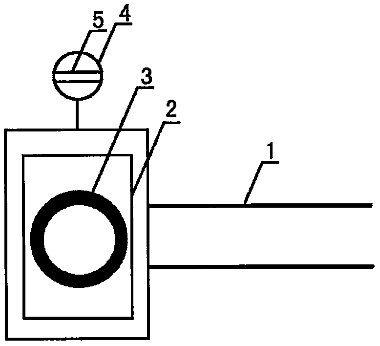 Residence community entrance guard vehicle security entering and exiting apparatus