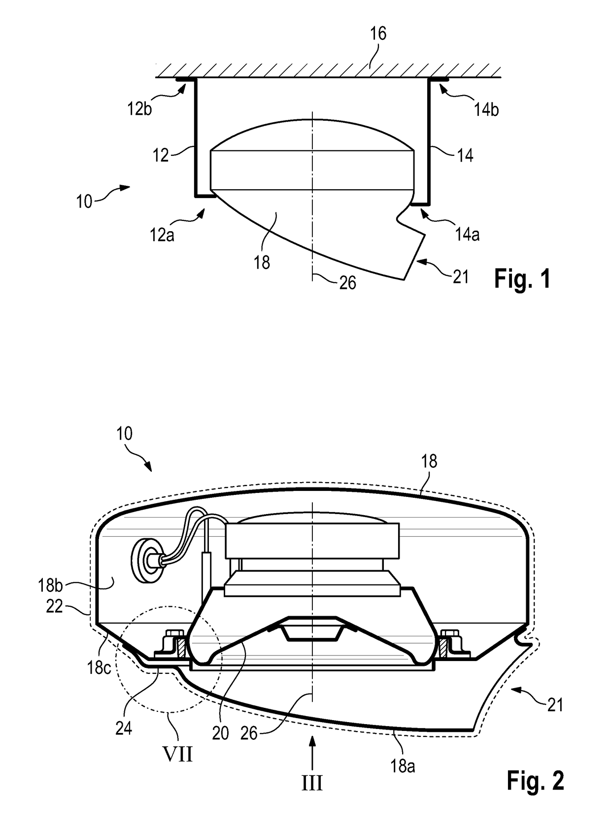 Sound generating assembly for an exhaust system