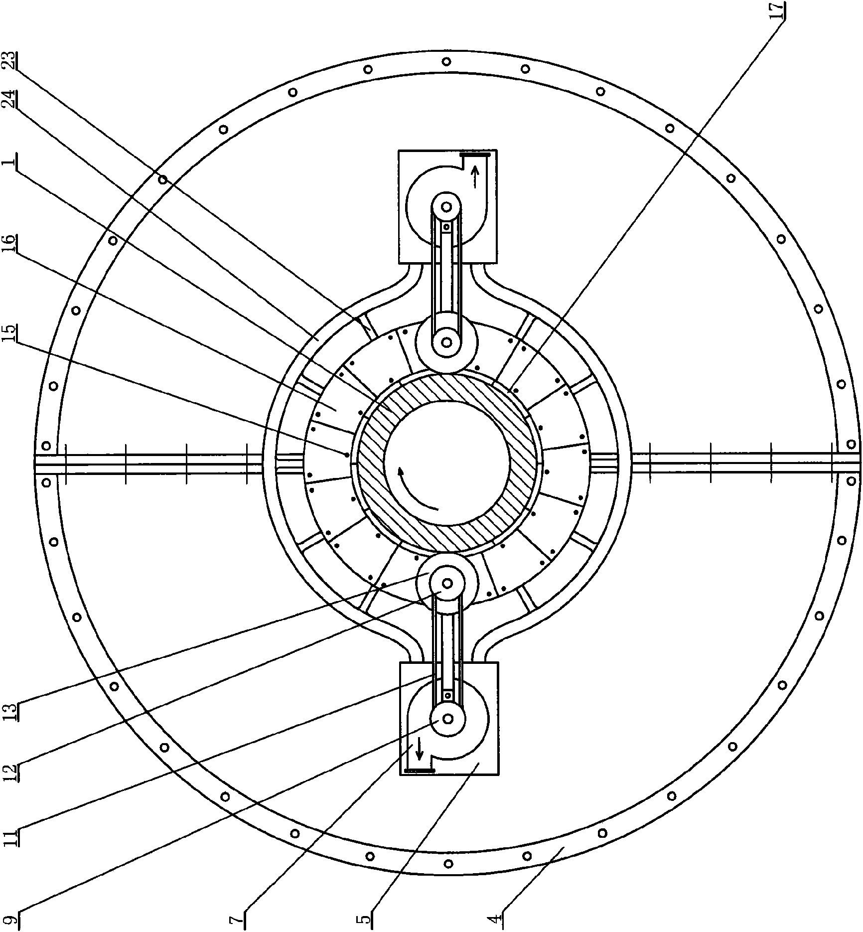 Self-sucking type oil mist sealing purifier