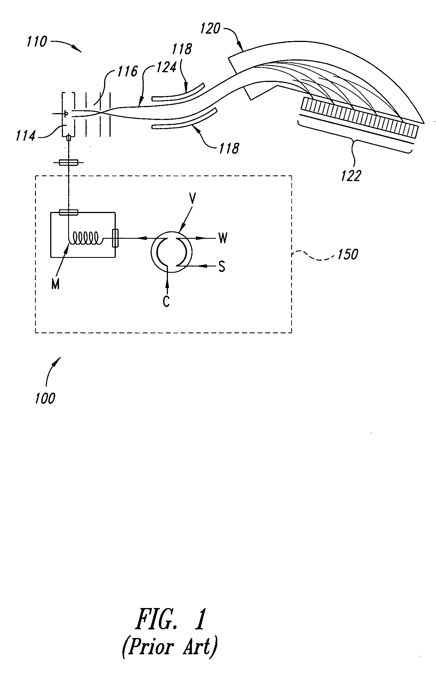 Optical bench for a mass spectrometer system