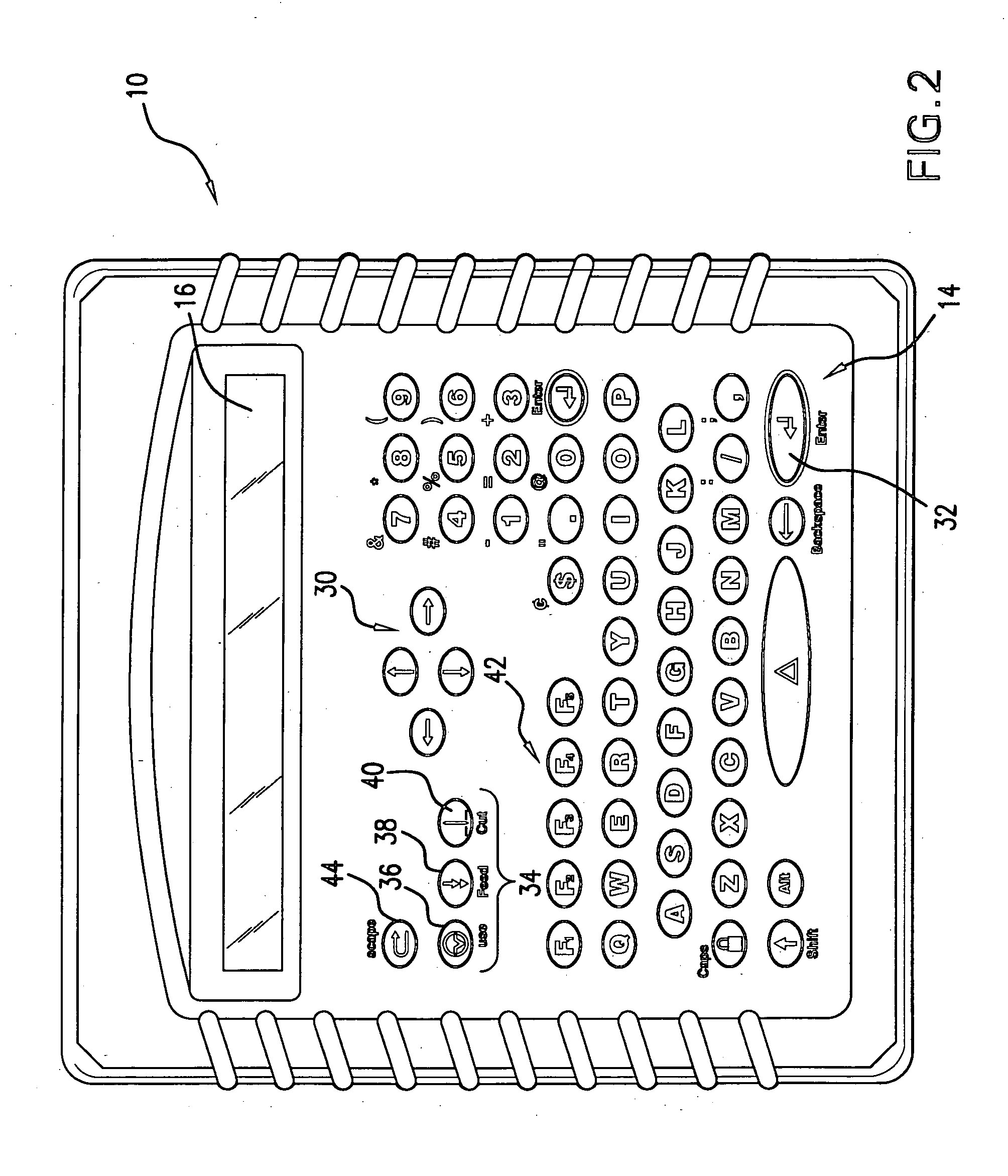 Printer input device having intelligent and non-intelligent modes