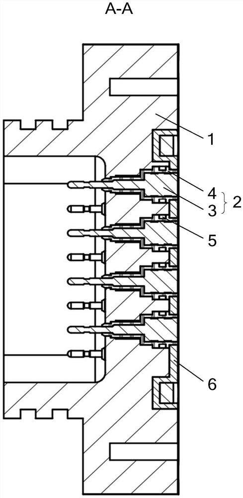 An electrical imaging measuring probe