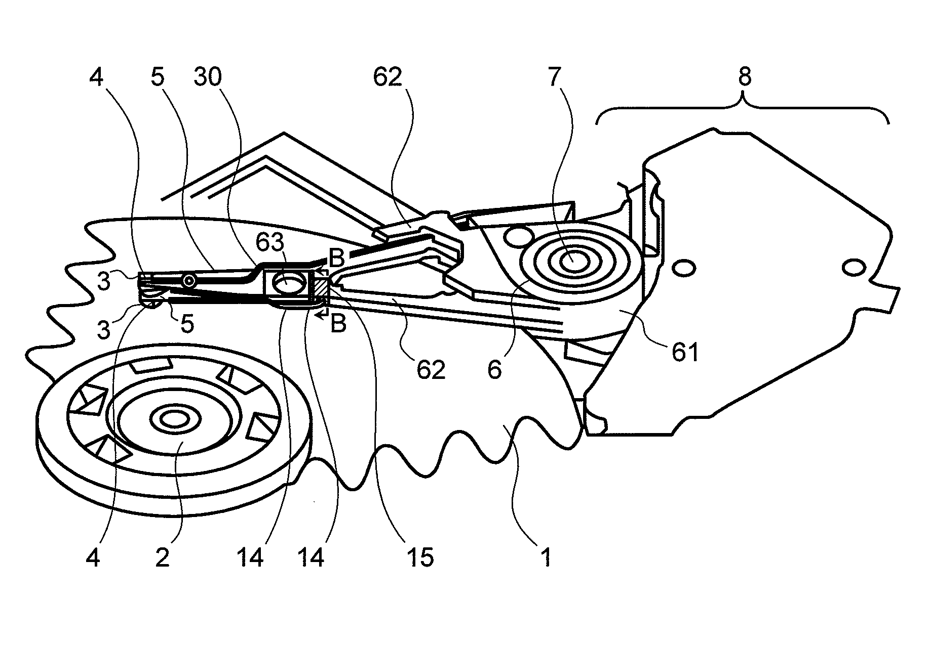 Thermally assisted magnetic recording head support mechanism