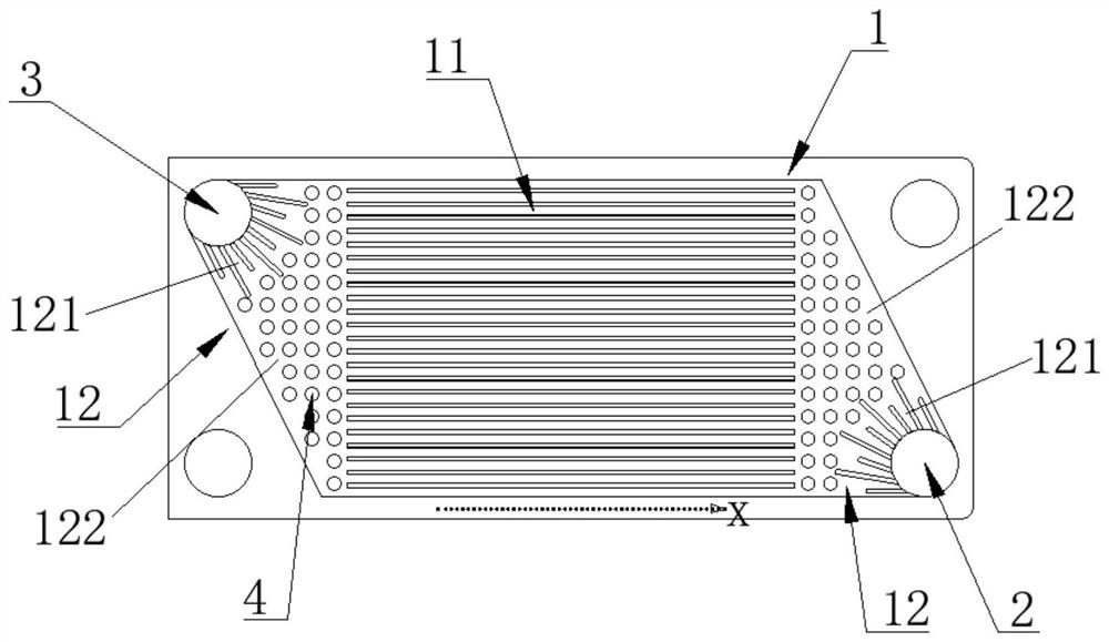 Bipolar plate for fuel cell