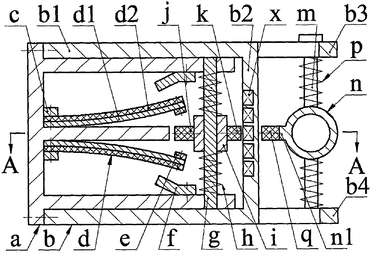 Magnetic-coupling step-by-step excitation water flow generator