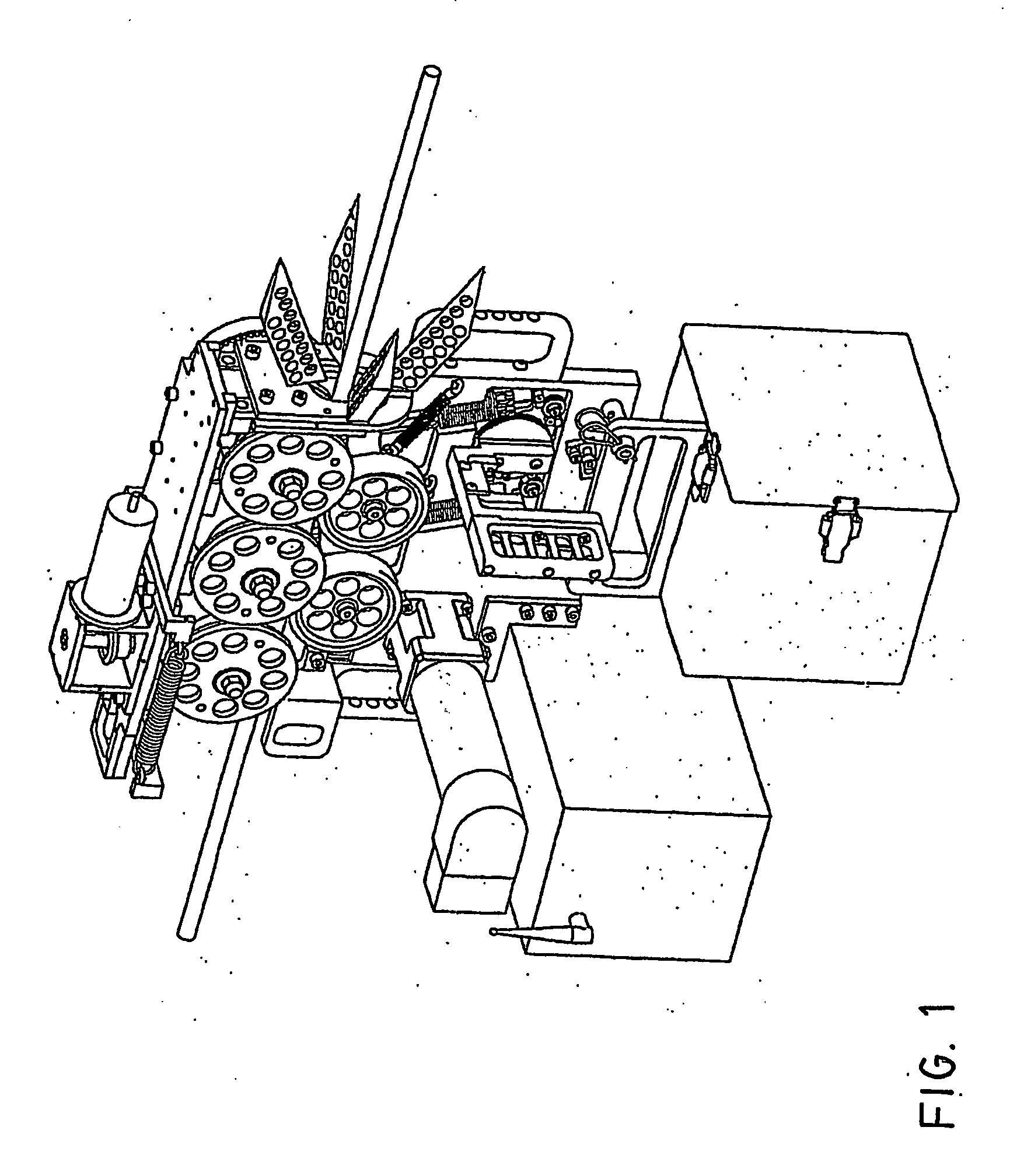 Remote-controlled vehicle which travels on conductors and which can pass over obstacles by means of temporary support rotors