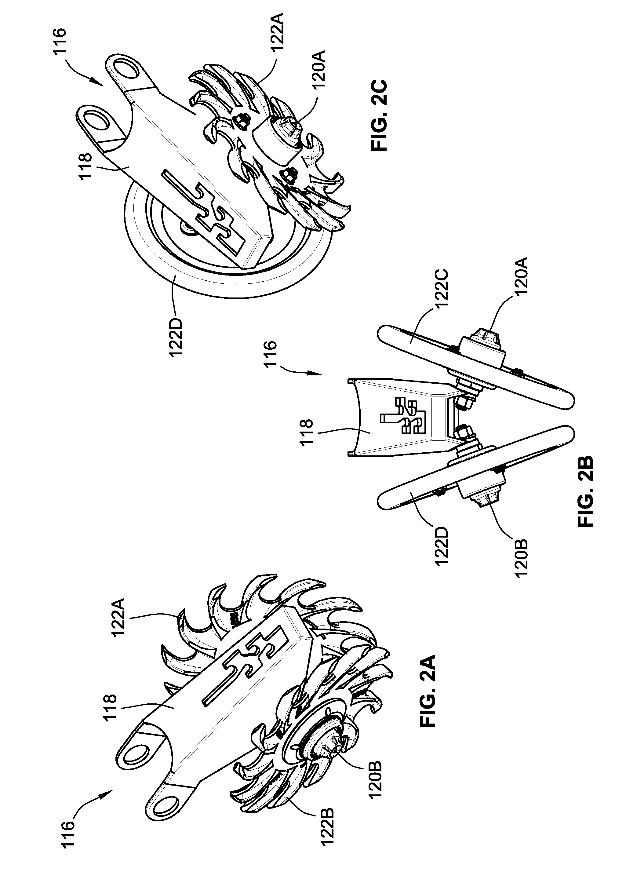 Row Crop Planter Having Closing Wheel With Modular Wheel Design