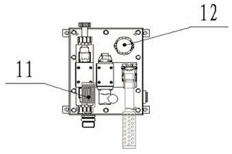 Novel hydraulic pump station structure