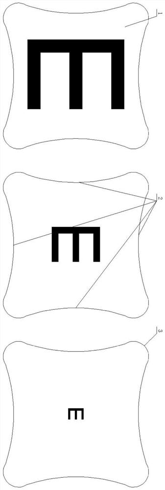 Vision correction training method and device suitable for method