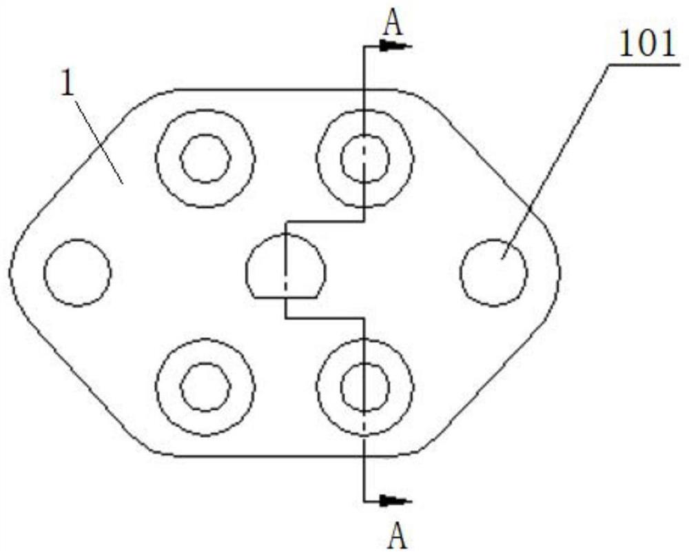 Bidirectional speed regulation device for electric forklift