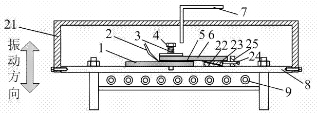 Heterogeneous semi-solid brazing method of aluminum alloy and magnesium alloy assisted by external vibration energy