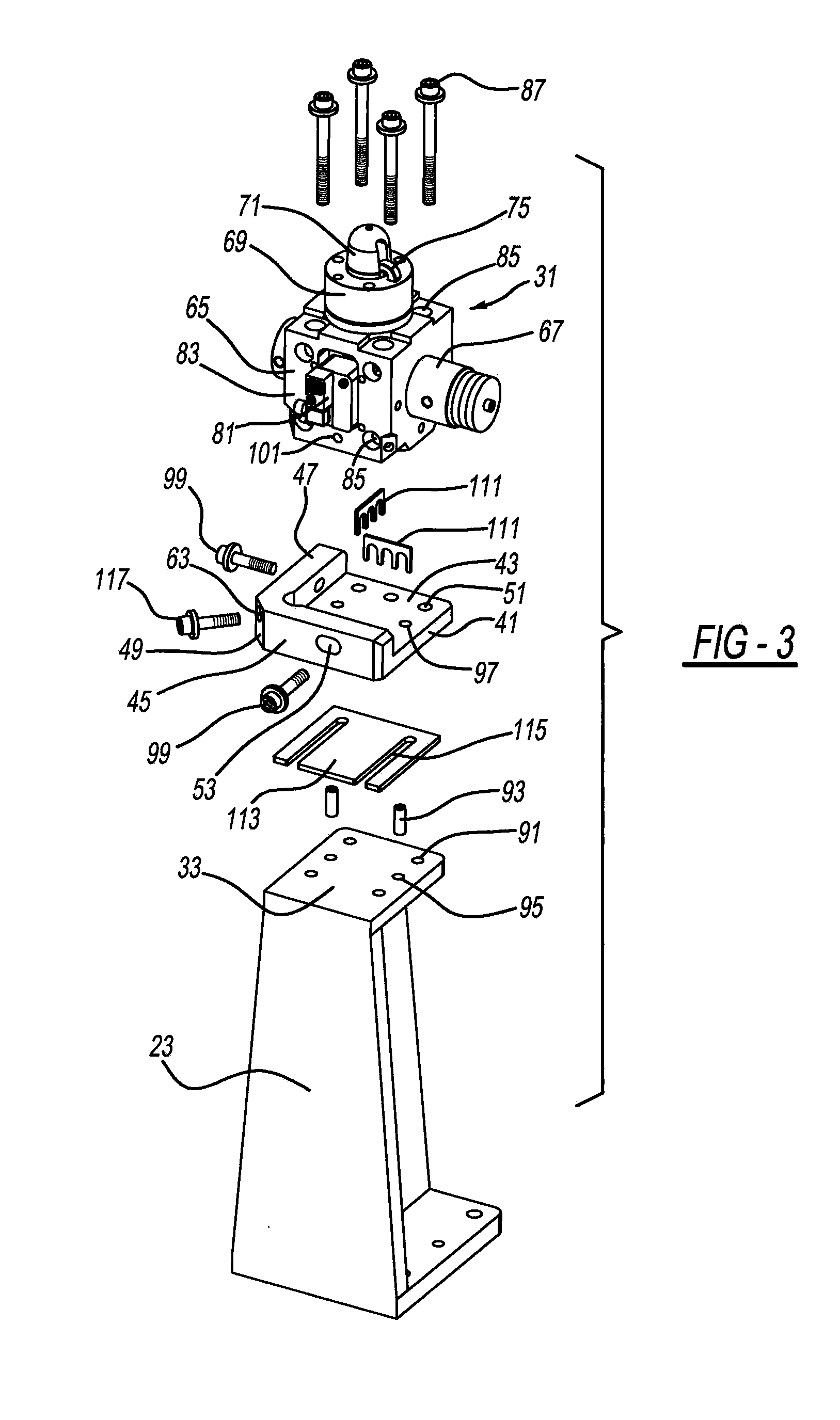 Clamp mounting system