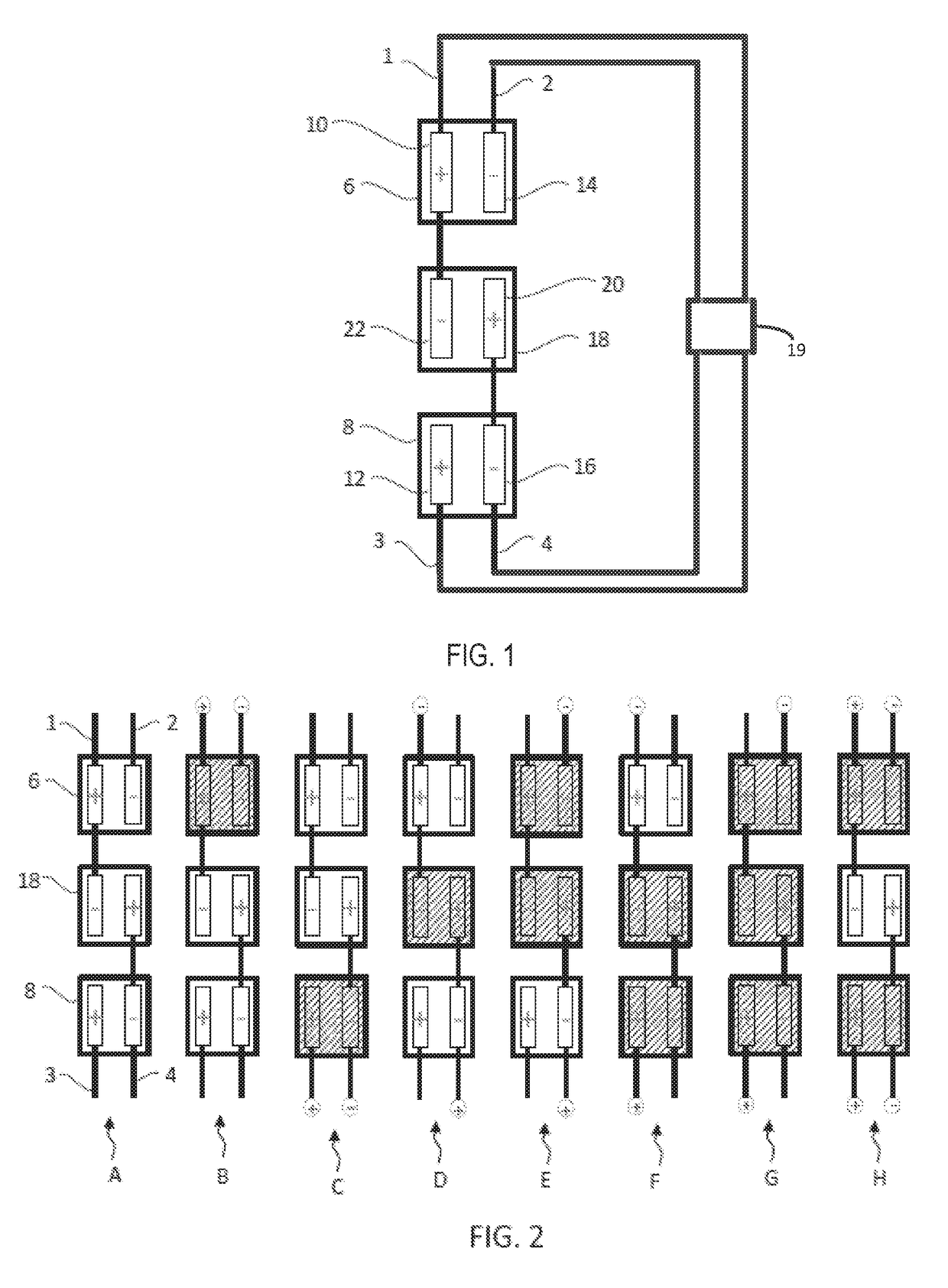 LED device having individually addressable LED modules