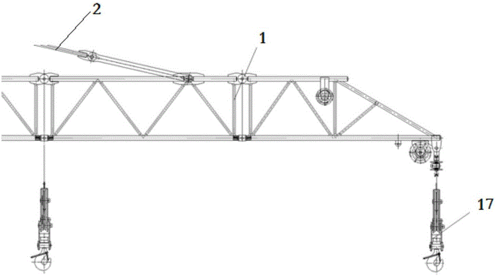 Roof lifting device