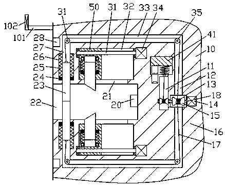 Improved vertical barrel cutting machine