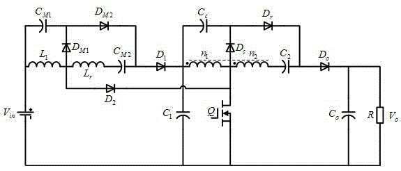 High Efficiency High Gain DC-DC Converter with Coupled Inductor