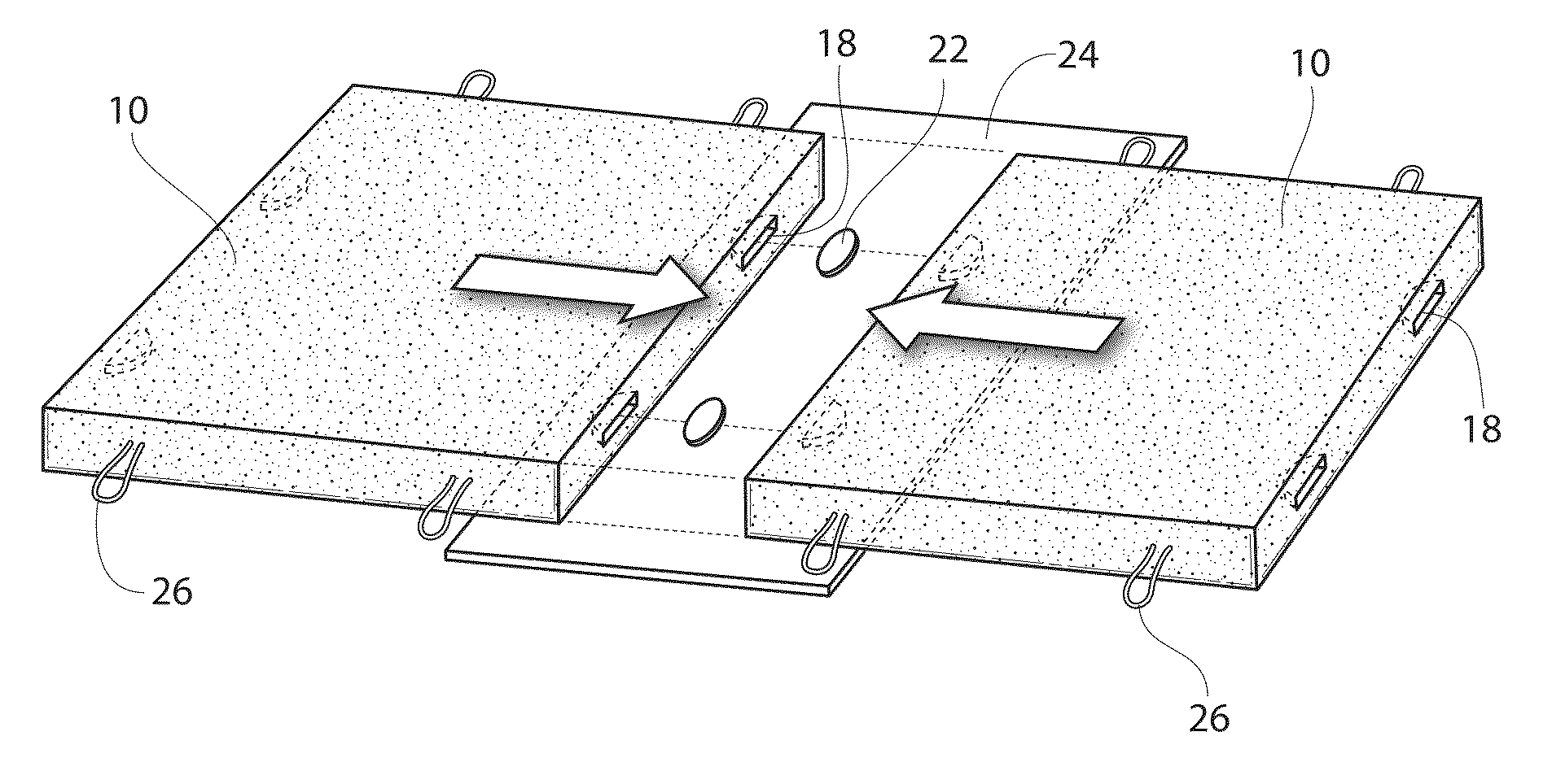 Methods for producing precast pervious concrete panels