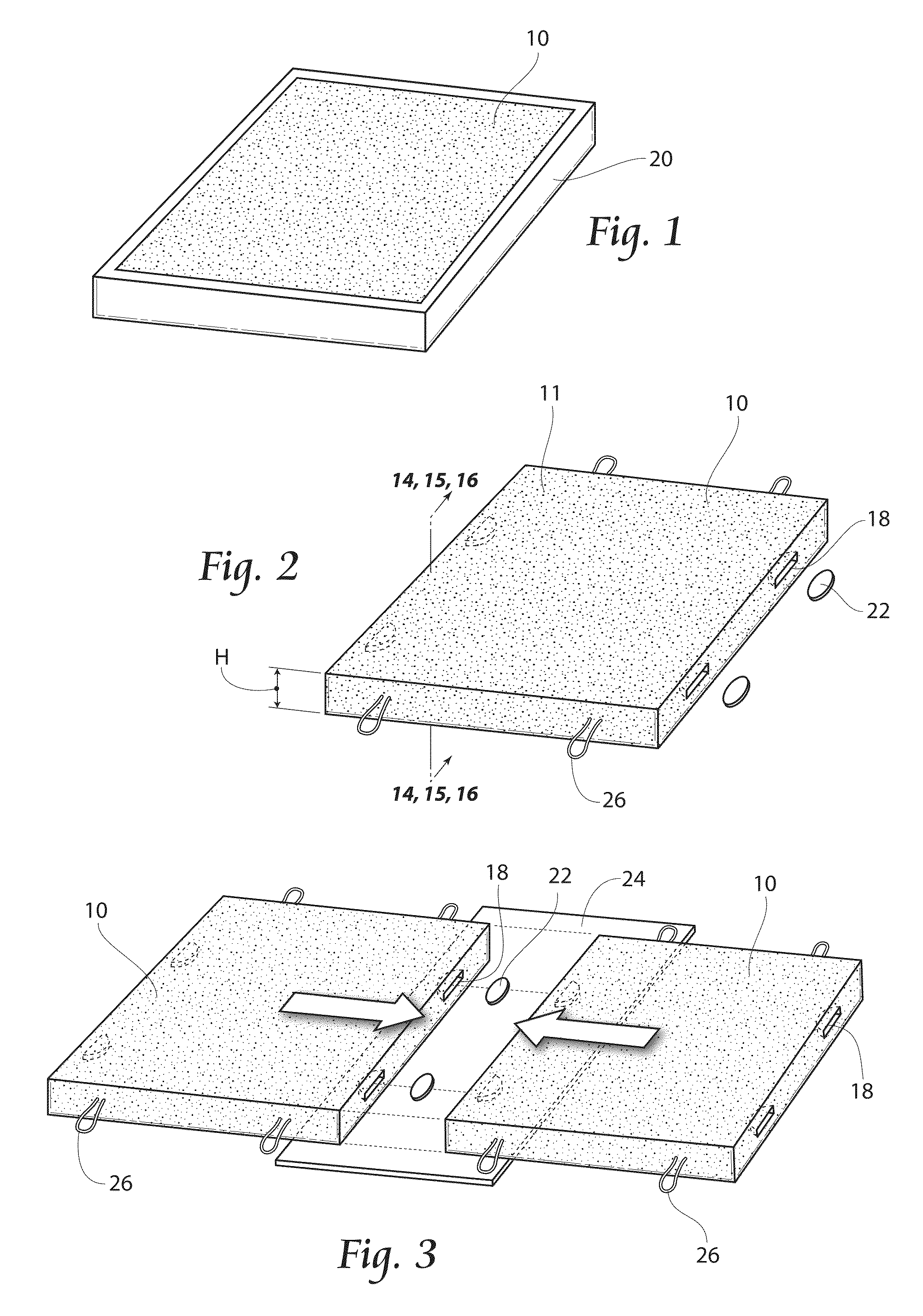 Methods for producing precast pervious concrete panels