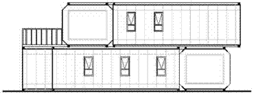 A polygonal modular house box with plate unit