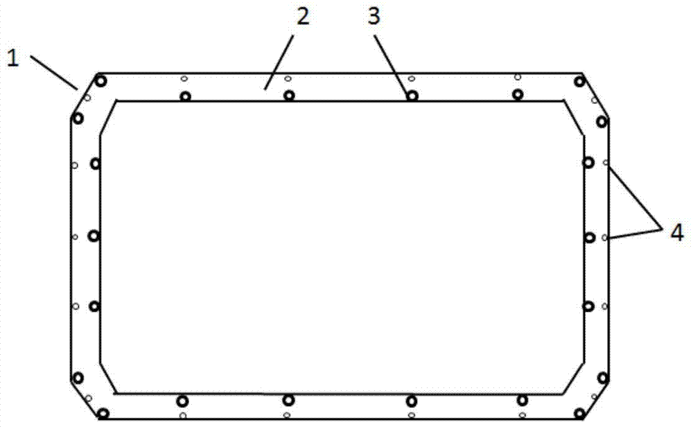 A polygonal modular house box with plate unit