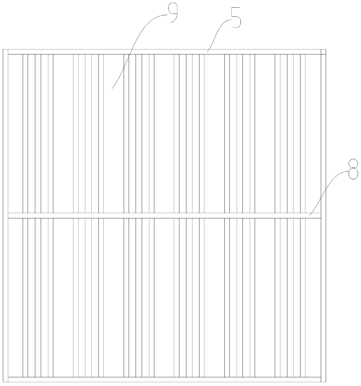 Sheet type efficient silencer